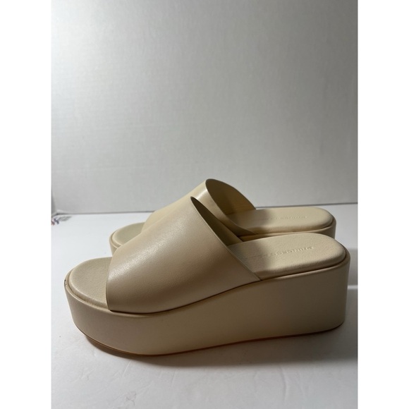 Princess Polly Cream Mules Modern Design - Picture 3 of 8
